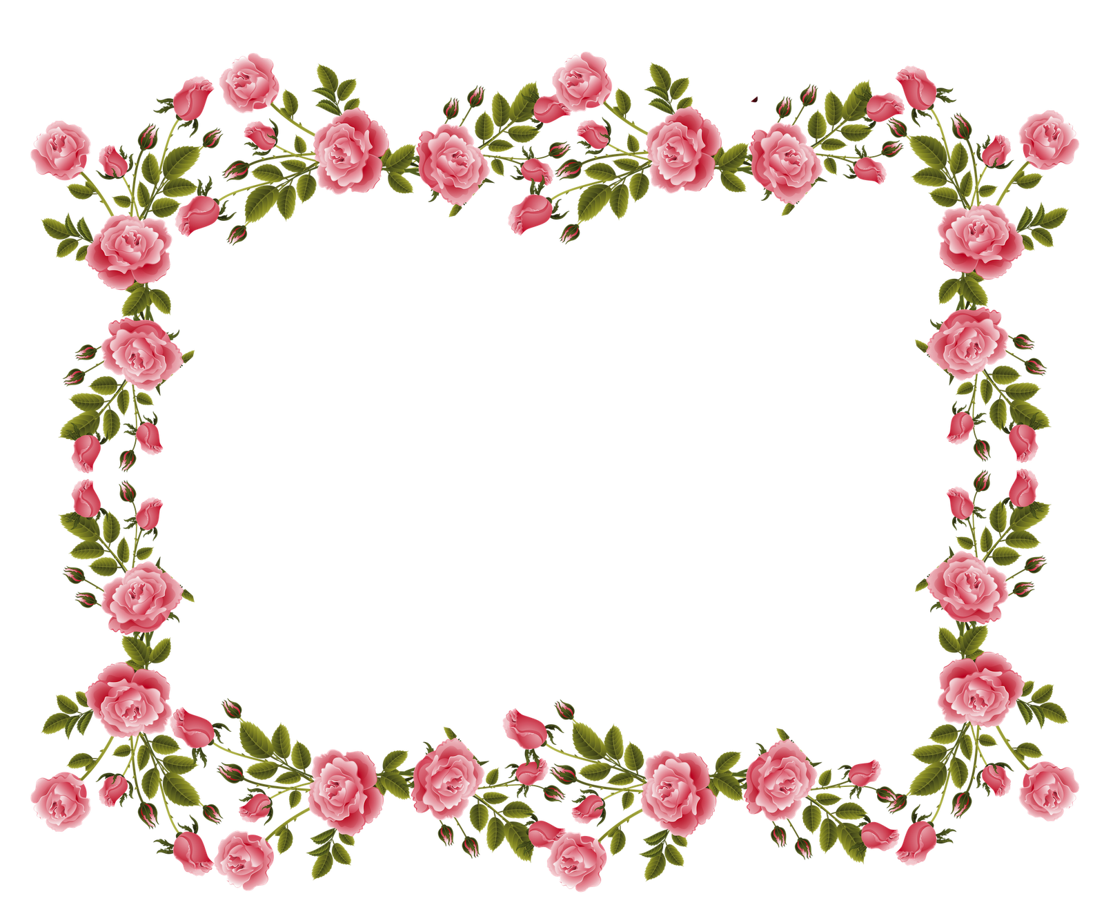 Pink Rose Wallpaper Border 18 Background - HdFlowerWallpaper.com