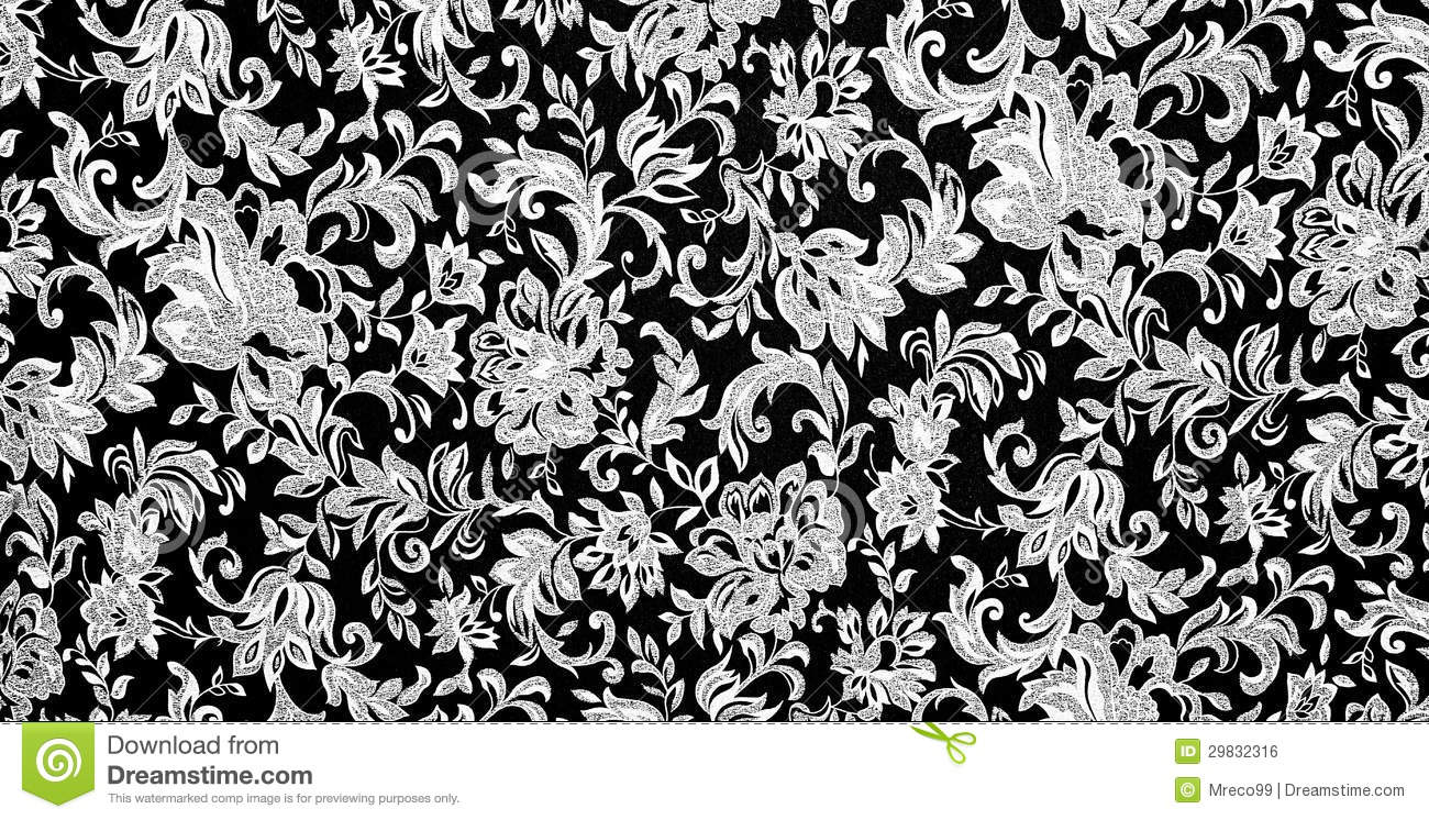 Background Black And White Floral Wallpaper - Good Wallpaper HD